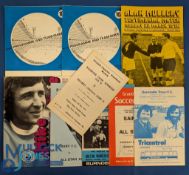 1975/76 Selection of programmes, 1975/76 Standard match magazine v Manchester Utd (opponents blank