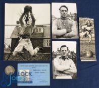 1954 at the Saffrons Ground, Eastbourne, black & white action photo of Ted Burgin in training, photo