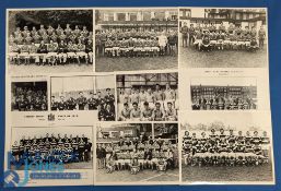 1947-1979 Welsh etc Club & Country Rugby Photographs (10): Super press quality 10