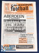 1974 Aberdeen World Tour Noumea v Aberdeen 28 /30 May 1974 in New Caledonia, official league