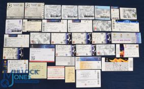 Football Tickets: Selection of European tournament match tickets to include Newcastle Utd homes