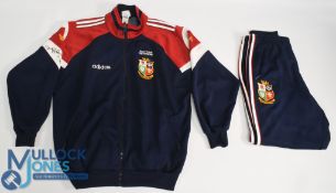 1997 British & I Lions, Gregor Townsend's Signed Track Suit: Fully logoed official issue, worn &