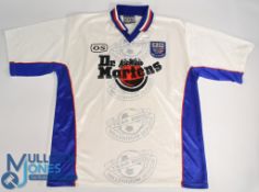 AFC Rushden and Diamonds 2000 (Millenium Season) home football shirt OS, Dr Martens, in white, short