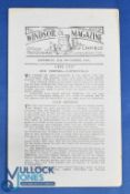 1950/51 Linfield v Cliftonville City Cup match programme, 4 page, 11 November 1950 at Windsor