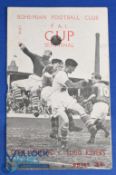 FA of Ireland Cup s/f 1952 Sligo Rovers v Cork Athletic at Bohemians 30 March 1952; staple