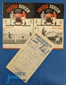1949/50 Manchester Utd v Portsmouth Div. 1 programme (15 April 1950), Portsmouth v Manchester Utd
