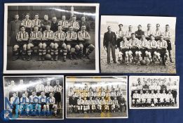 Sheffield United press team photographs from early 1950s onwards black & white, all different and