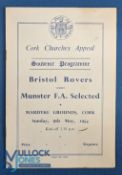 1954 at Mardyke Grounds, Cork: Munster FA Select (including Aherne & Cummins of Luton Town with