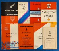 1964-78 Tier Two Rugby Tourists in Wales Rugby Programmes (8): Fiji: 1964 v Welsh XV, Bridgend/