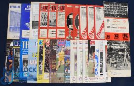 Selection of football programmes 1964/65 Leeds Utd v Everton (FAC), 1967/68 Everton v Leeds Utd,
