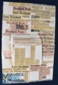 1950s Wigan R League Cuttings 'Scrapbook' in poly-sleeves: Very well curated, a large quantity of