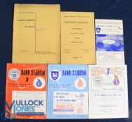 Selection of South Africa match programmes 1956 Southern Transvaal v Dynamo Prague 22 September