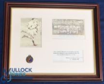 1970 Rugby League Lancashire Cup Winners Medal: Leigh RLFC winners, awarded to Alex Murphy OBE.