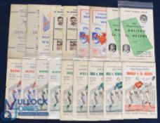 1947-59 Rugby League Championship Final Programmes (17): Most are featured, but with some
