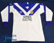 1990s Old-Style Wigan Rugby League Change Jersey: Umbro 44