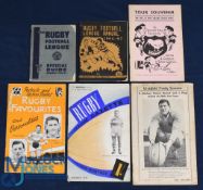 Rugby League Literature (6): RF League Annual (1st), 1946-7; RF Lge Official Guide, 1948-9; NZ