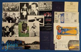 Selection of Manchester United memorabilia to include 2007 FAC final 19 May 2007 United staff pre-