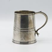 A Sheffield silver tankard circa 1940's, approx. 16.8oz, height 12cm