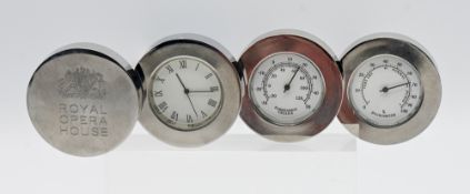 Royal House travel combination clock barometer set,