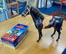 Mechanical Planet Robot by HAHA TOY Shanghai China MS-430 together with Horse (Sindy)