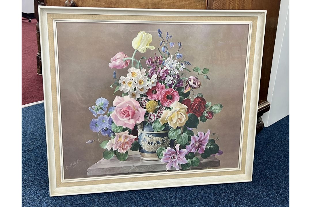 Harold Clayton 'Sporting Jug' picture together with another. - Image 1 of 2