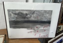 Julie Beer 'All you need is Love', signed Oil on canvas board. 60 x 45 cm. Julie Beer is a