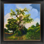 Charles Summers, 2012, oil on canvas, 59cm x 58cm, framed.