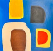 Phil Johns (British Contemporary) acrylic on canvas, 'Elsewhere 2', signed and labelled on