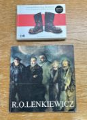 A Robert Lenkiewicz signed book and a copy of JoJo book 'Remembering Robert', signed.