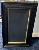 A 'Lenkiewicz' black picture frame.