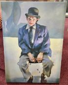 Robert Lenkiewicz (1941-2002) giclee canvas print Project 1 60cm x 43cm