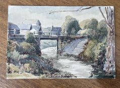 Henry Trevick RBA, oil on board, 29cm x 43cm, unframed and inscribed on reverse- 'The Eventide, near