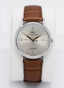 I.W.C. gents automatic Schafhausen date wristwatch, case number 3400871, purchased 2009, with