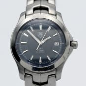 Tag Heuer, a gents stainless steel automatic 'Link' 200 meters wristwatch, circa 2005, WJF2112,