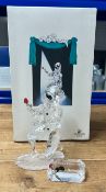 Swarovski Crystal Glass, Masquerade - Harlequin 2001, box and plaque.
