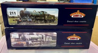Bachmann, 2 locomotives, 31-307 and 31-827A, boxed. (2)
