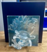 Swarovski Crystal Glass, Wonders Of The Sea - Harmony, boxed.