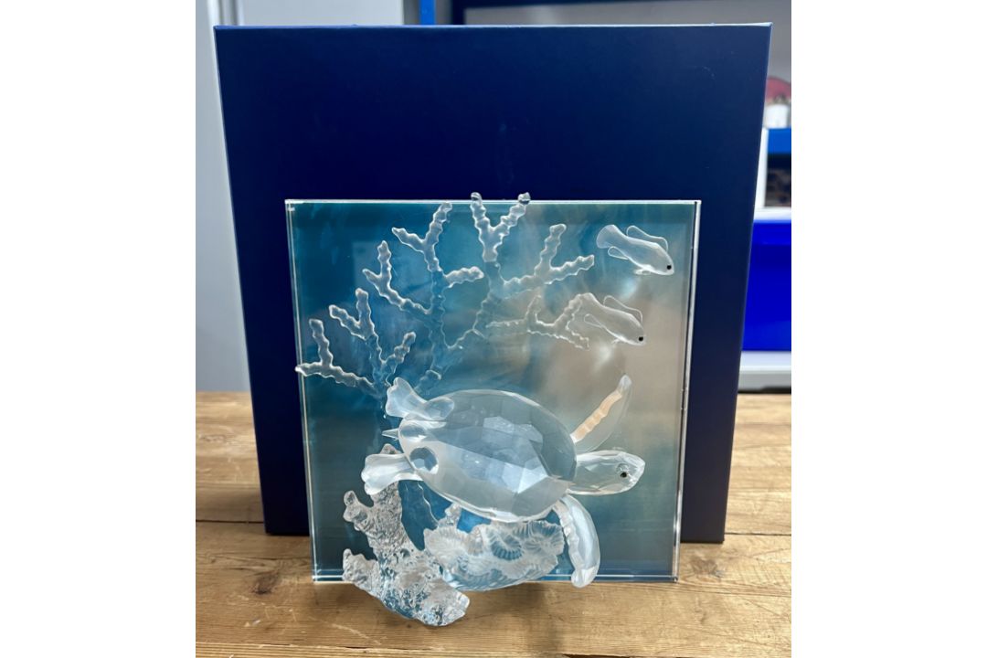 Swarovski Crystal Glass, Wonders Of The Sea - Harmony, boxed.