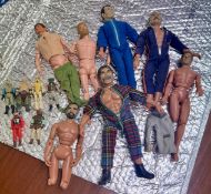 A collection of action man figures and Star Wars toys, to include Star Wars figures (approximately