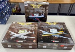 Corgi, Aviation Archive, 2 Classic Propliners, boxed, and one other (3)