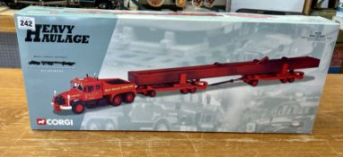 Corgi, Heavy Haulage Limited Edition scale 1:50 model, boxed.