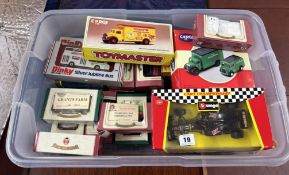 A collection of model cars makes of 'Automaxx', 'Shell', 'Oxford', 'Burago', 'Corgi', 'Matchbox', '