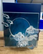Swarovski Crystal Glass, Wonders Of The Sea - Eternity, boxed.
