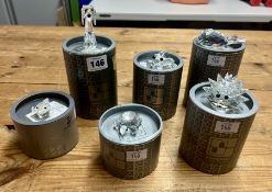 Swarovski Crystal Glass, a collection to include Hedgehog (whiskers reglued), Tortoise, Frog etc,