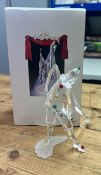 Swarovski Crystal Glass, Annual Edition - Masquerade - Pierrot 1999, boxed.