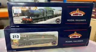 Bachmann, two locomotives 32-305 and 32-059, boxed (2)