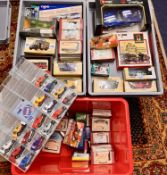 A collection of car models makes by Corgi, Schabax, Solido, Matchbox, Dinky, Lintoy, Burago, etc. To