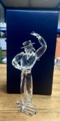 Swarovski Crystal Glass, Magic Of The Dance - Antonio 2003, boxed.