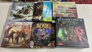 A collection of fantasy role-playing games (RPG's) and a painting set, to include 'Perdition's Mouth
