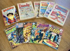 Collection of 43 comics, Including DC comics (5): The Atom, Anthro, The Flash, The House of Secrets,